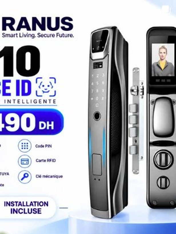 Serrure intelligente RANUS K10 Face ID