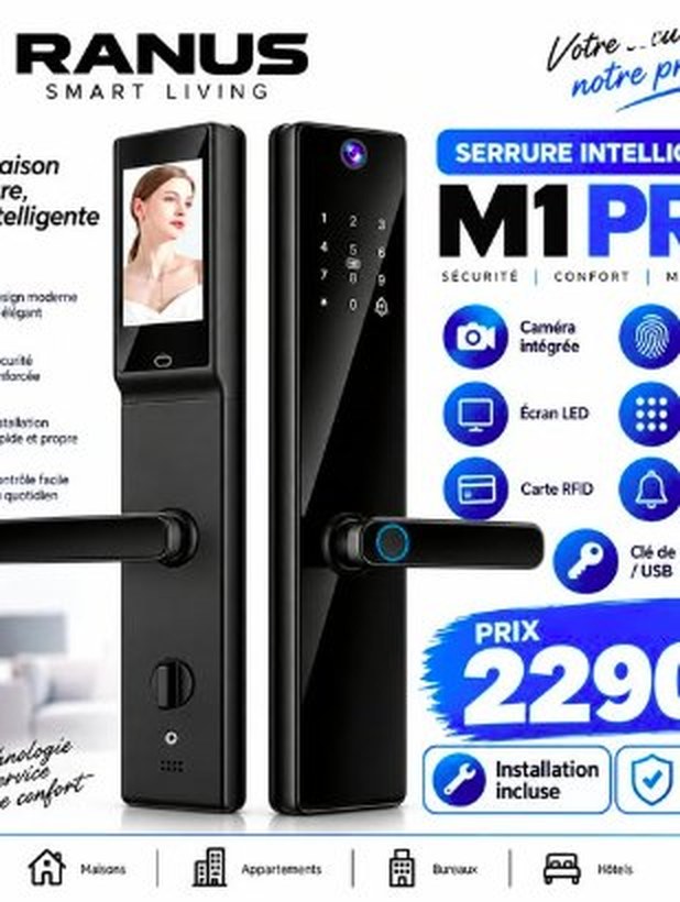 Serrure intelligente RANUS M1 Pro